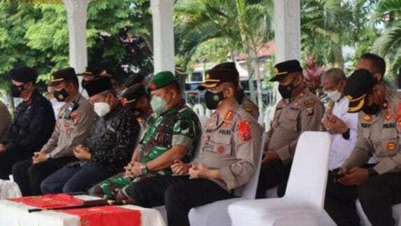 Polresta Deli Serdang Laksanakan Pengamanan Sholat Tarawih