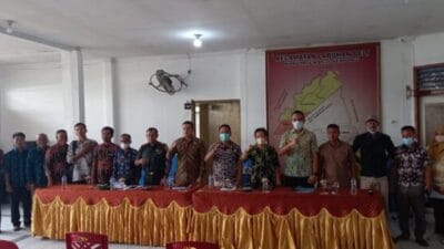 Muspika Labuhan Deli Mediasi sengketa/Gugatan Pilkades Desa Telaga Tujuh dan Helvetia