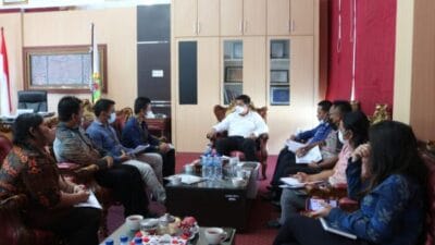 Bupati Samosir Terima Audiensi Badan Pusat Statistik