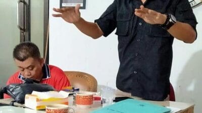 Ketua PAC Gerindra Medan Amplas Motivasi Pengurus Ranting