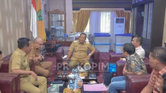 DPD KNPI Audensi ke Walikota Padang Sidempuan
