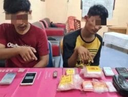 Dua Pengedar Sabu-sabu Asal Kampar Tak Berkutik Saat Digerebek Petugas