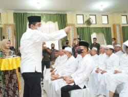 PJ Walikota Tepung Tawar 57 Calon Jemaah Haji Kota Tebing Tinggi Tahun 2022