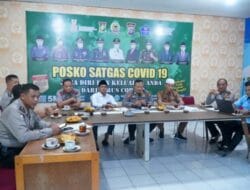 Pemkab Kampar Gelar Rapat Evaluasi Pencapaian Vaksinasi Bersama Forkopimda