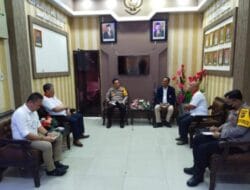 Kapolresta Deli Serdang Terima Audiensi Ketua KONI