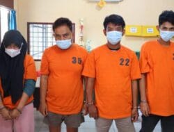 Polres Labuhanbatu Tangkap 4 Tersangka Jaringan Narkoba