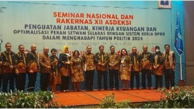 Agus Andika Dilantik Sebagai Ketua Asdeksi Sumatera Utara