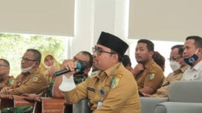 Wakil Bupati Batu Bara Hadiri Evaluasi VLH KLA Tahun 2022