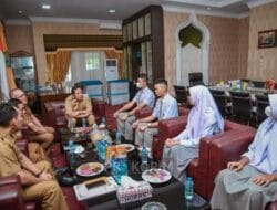 Walikota Padang Sidempuan Terima Audensi Paskibraka