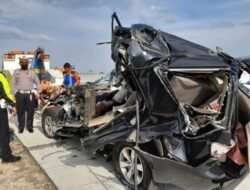 Inilah Nama Korban Meninggal Dunia Kecelakaan Maut Kereta Api Tabrak Minibus Hiace di Sergai