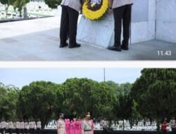 Kapolda Sumut Pimpin Upacara Ziarah di Makam Pahlawan