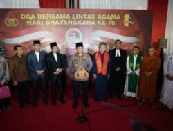 Polri Gelar Doa Lintas Agama Untuk Kebaikan Indonesia