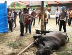 Kapolda Sumut : Qurban Adalah Bukti Ketaqwaan Kepada Allah SWT