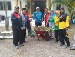 Ketua PGRI Bersama Para Kepsek TK, UPT SDN/SMPN Lakukan Giat Gotryo
