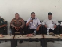 Camat Siak Hulu Bersama Forkopimcam Rapat Persiapan Sambut HUT Ke 77 RI