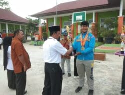UPT SMPN 6 Siak Hulu Beri Apresiasi Atas Siswa Raih Juara-I Cabor Angkat Berat