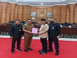 DPRD Batu Bara Gelar Paripurna Penyampaian Nota Pengantar KUAS-PPAS 2023