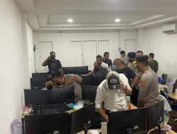 Poldasu Gerebek Judi Online di Perumahan Cemara Asri