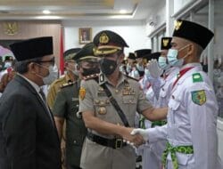 40 Anggota Paskibra Batu Bara Dikukuhkan