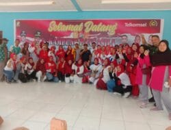 Semarak HUT RI Ke-77 Desa Buluh Cina Siak Hulu Kampar Rayakan Giat Perlombaan