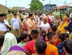Wardana Hasibuan Dampingi Ihwan Ritonga Bersama Warga Meriahkan HUT RI Ke 77