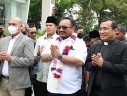 Bupati Taput Sambut Kunjungan Kerja Menteri Agama