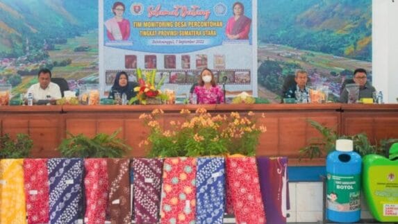 TP. PKK Provsu Monitoring Desa Percontohan di Humbahas