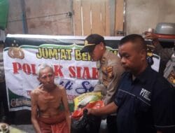 Polsek Siak Hulu Laksanakan Giat Jumat Barokah dan Bansos BBM