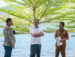 Bupati Bersama Kapolres Humbahas Tinjau Lokasi Pembangunan Polsek di Baktiraja