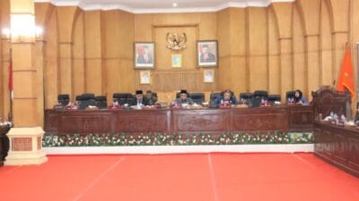 DPRD Batu Bara Gelar Rapat Paripurna Ranperda Propemperda Tahun 2023