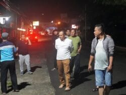 Tanggapi Banjir Di Lima Puluh, Bupati Zahir Pagi-pagi Turun Cek Drainase