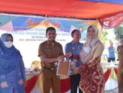 Tim Evaluasi Pelaksanaan Terbaik Desa PTP2WKSS Provsu Kunjungi Desa Medang