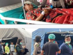 Poldasu Bersama Forkopimda Tapanuli Utara Evakuasi Warga Korban Gempa
