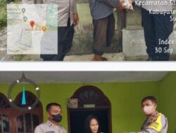 Polsek Tanjung Morawa Bagikan Bansos Kepada Masyarakat Terdampak Naiknya Harga BBM