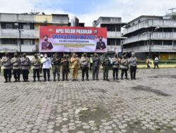 Walikota Psp Hadiri Apel Gelar Pasukan Operasi Zebra Toba 2022