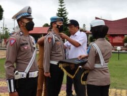 Bupati Humbahas Pembina Upacara Ops Zebra Toba 2022 di Polres Humbahas