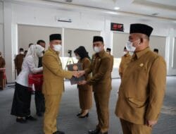 Bupati Zahir Lantik 20 Pejabat di Lingkungan Pemkab Batu Bara