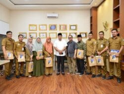 Bupati Zahir Lepas Kafilah MTQ VI Korpri Tahun 2022