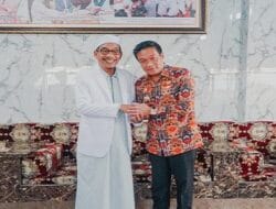 Wakil Bupati Humbahas Silahturahmi Kepada Tuan Syekh Ali Akbar Marbun