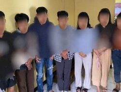 Pesta Miras dan Diduga Mesum, 7 ABG Diamankan