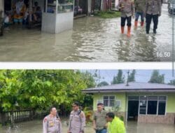 Tanggap Darurat, Kapolresta Deli Serdang Cek Lokasi Banjir