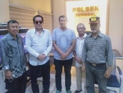 Ketua PITI Sumut Serahkan Bantuan Sembako ke Polsekta Sunggal Menyambut Nataru