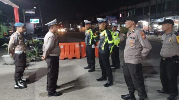 Sambut Nataru, Polsek Siak Hulu Gelar Apel Pengamanan