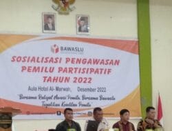 Bawaslu Palas Lakukan Sosialisasi Pengawasan Pemilu Tahun 2022