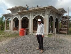 Ahmad Badri Bangun Masjid Baitul Jannah dan Pesantren Darul Atiq