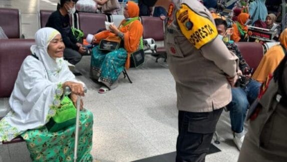 Kapolresta Deli Serdang Pantau Langsung Arus Balik Mudik Bandar Kualanamu
