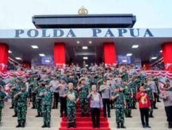 Kapolri dan Panglima TNI Hadiri Peresmian Gedung Baru Mapolda Papua