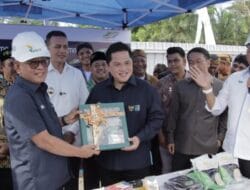Menteri BUMN Tinjau Pabrik Minyak Makan Merah : Sumut Jadi Pilot Proyek M3 Nasional