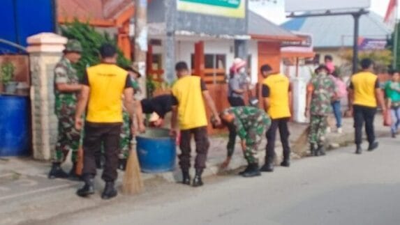 Pemkab Toba, TNI dan Polri Gelar Apel Gabungan