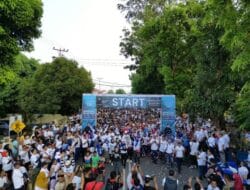 Peringati 25 Tahun BUMN, PTPN III Bersama 9 Perusahaan Adakan Jalan Sehat